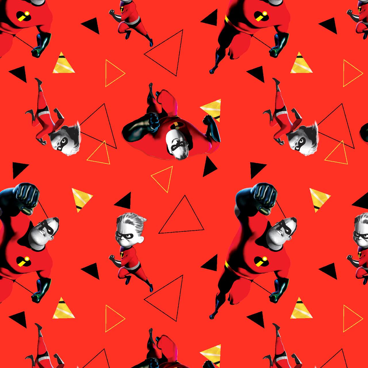 Disney® Pixar™ Mr. Incredible & Dash Cotton Fabric